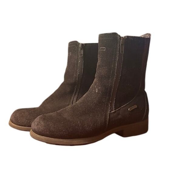 NexGrip Boots Ice Oslo 2 Winter Retractable Cleat Combine Black Womens 8 Leather - Picture 2 of 14